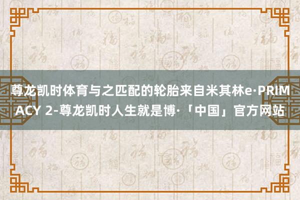 尊龙凯时体育与之匹配的轮胎来自米其林e·PRIMACY 2-尊龙凯时人生就是博·「中国」官方网站